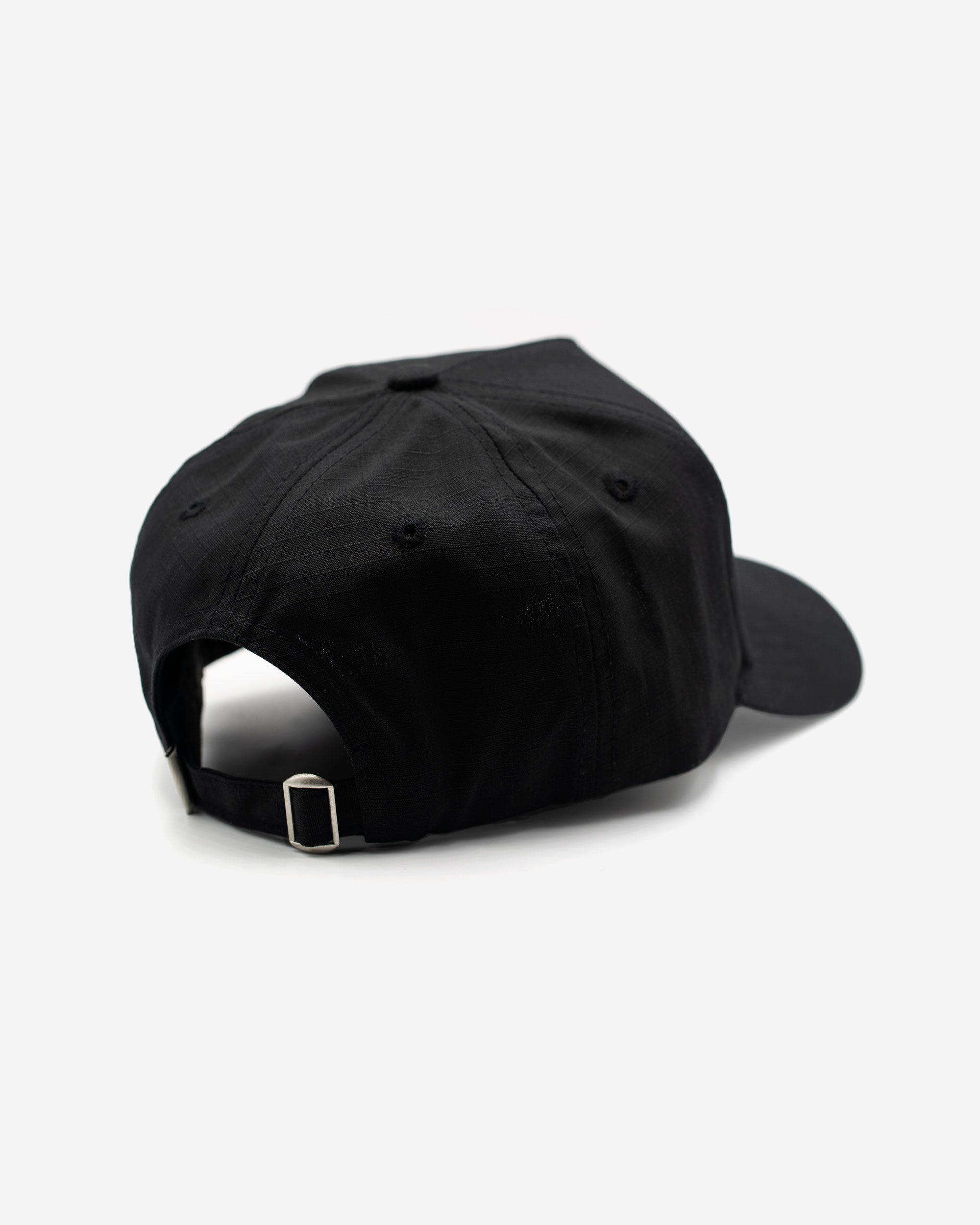 Black-Structured-Brand-Cap-Jay-Blanc Back