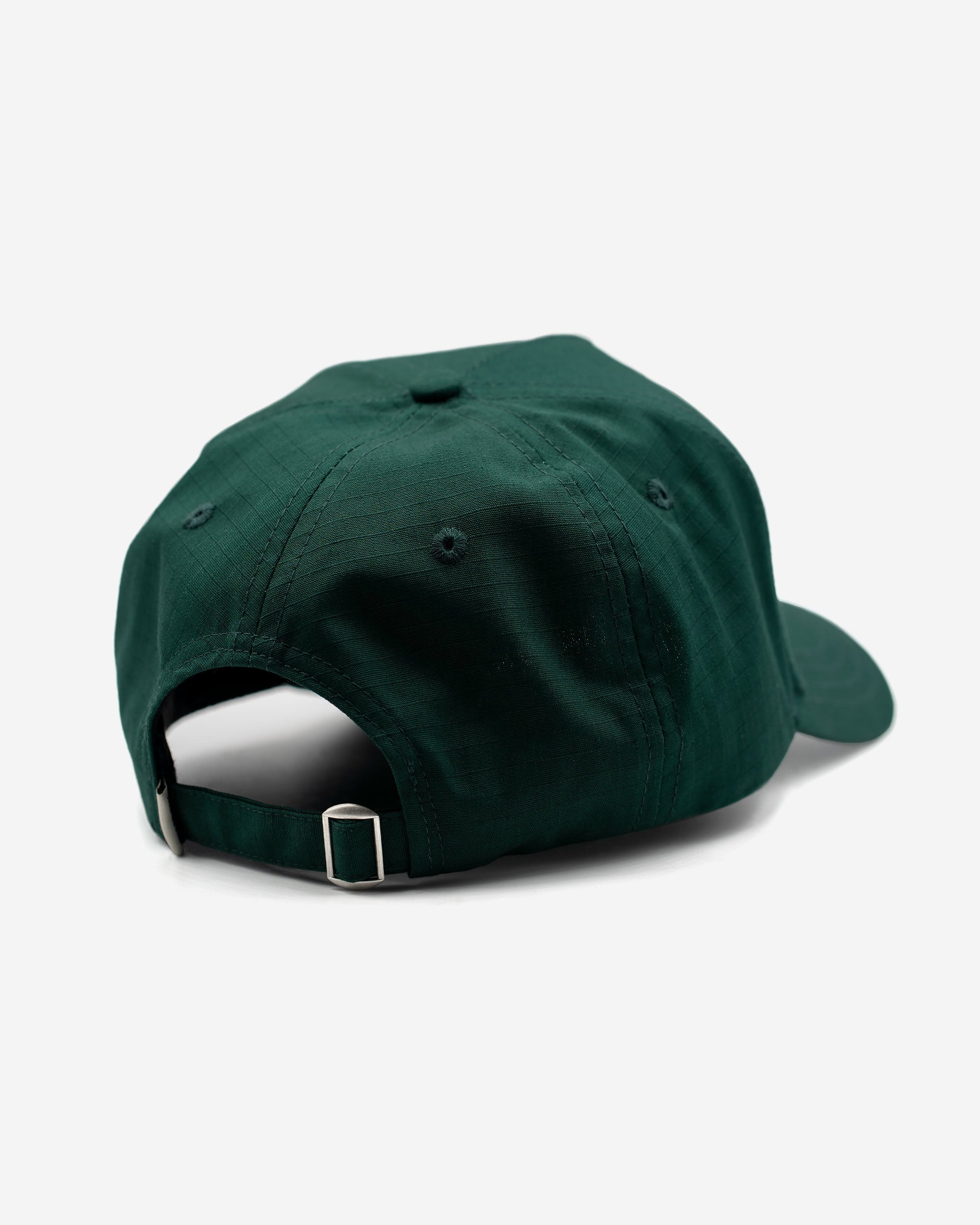 Forest-Green-structured-Cap-Jays-Jay-Blanc Back