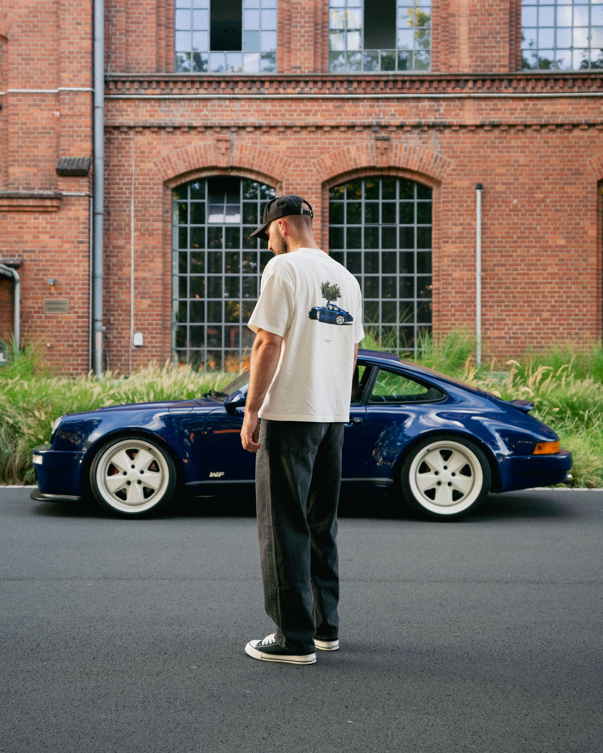 Olive Car T-Shirt