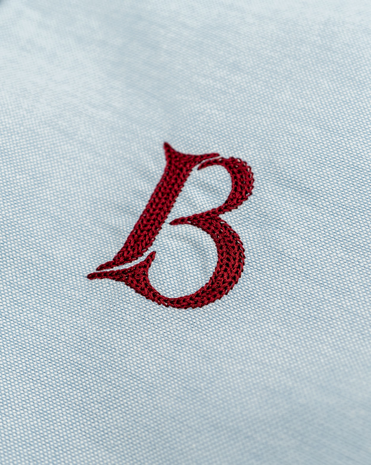 Oxford-Shirt-light-blue-red-Logo-JB-Jay-Blanc