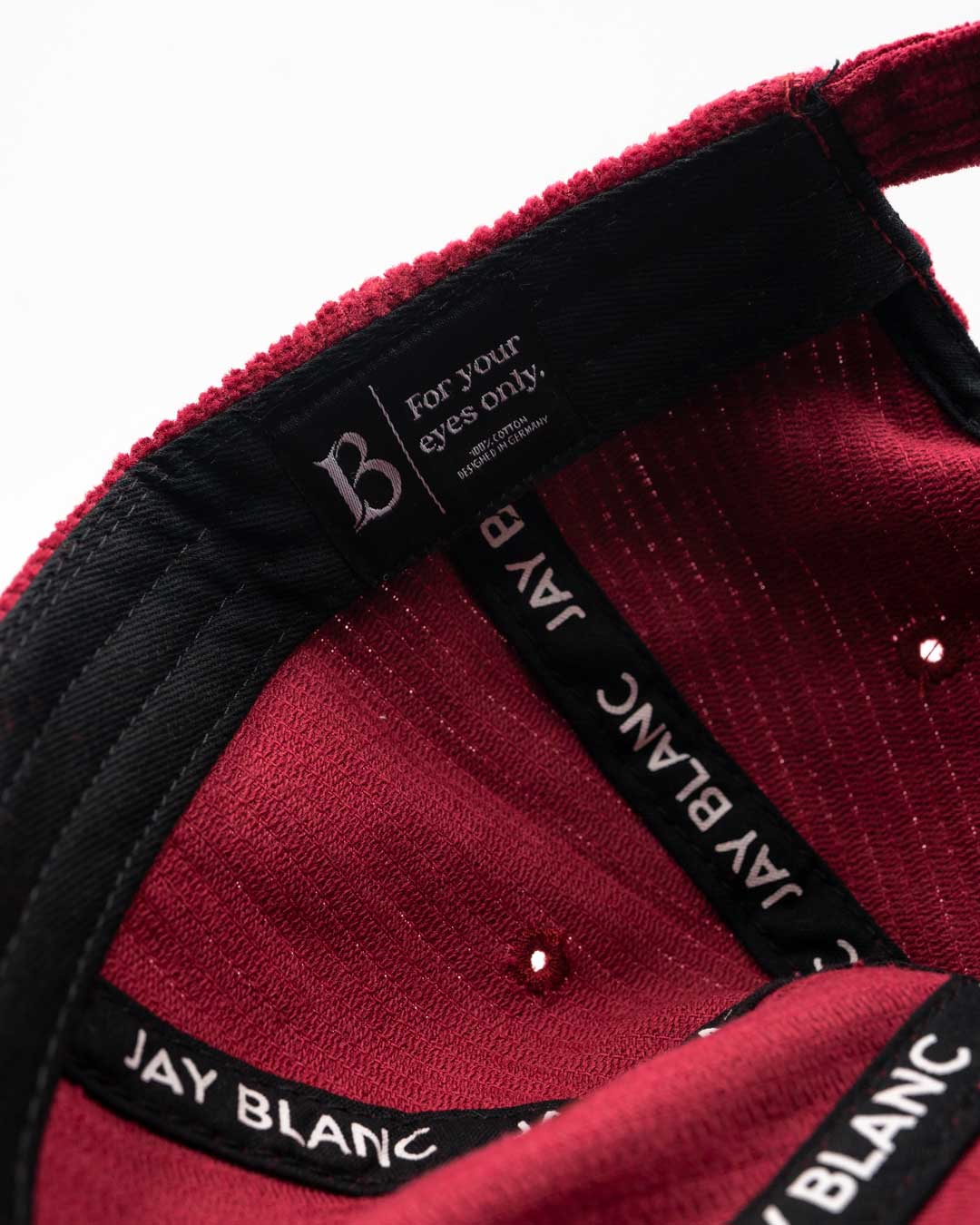 Corduroy Hat – Cherry