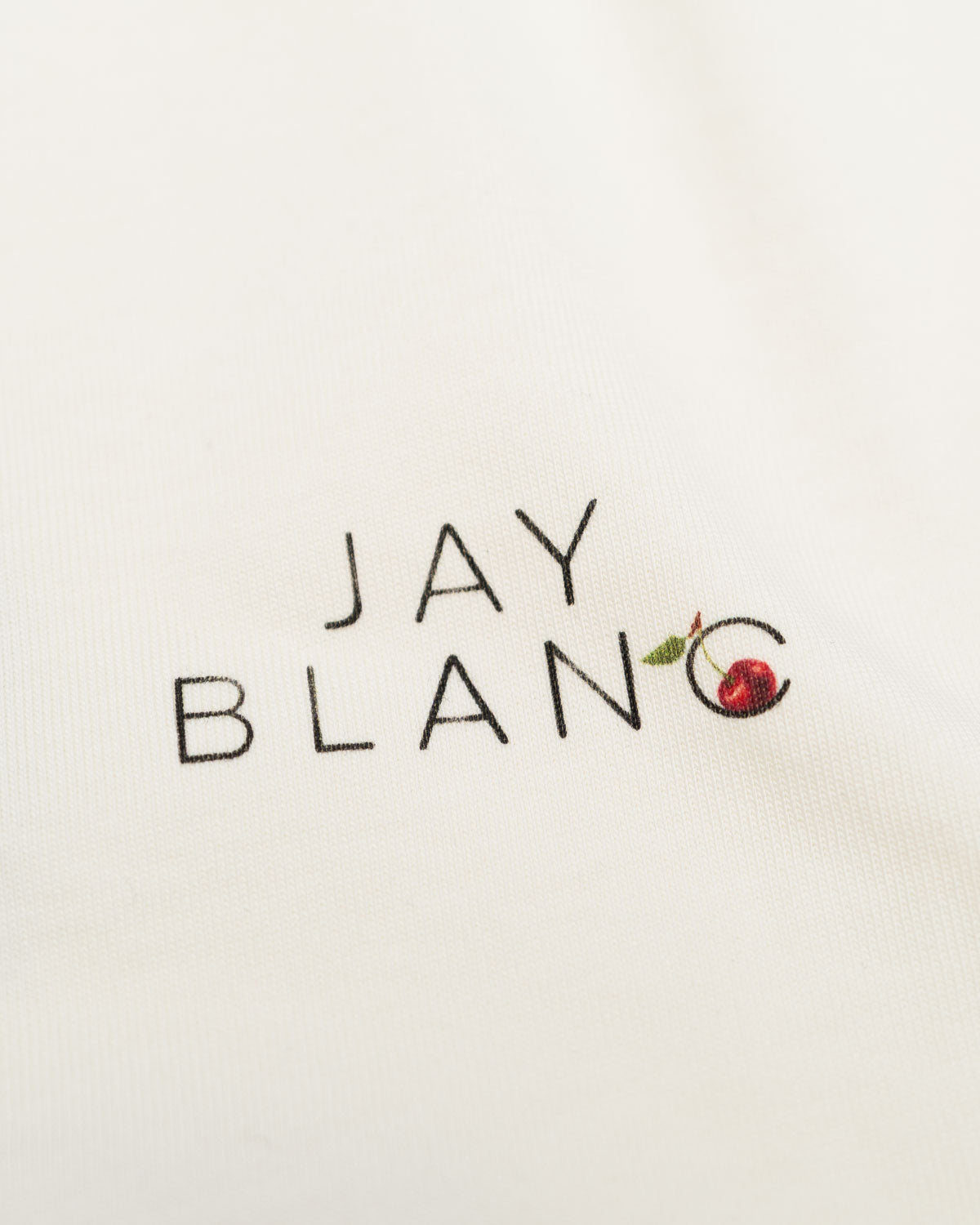 Cherry T-Shirt Jay Blanc Front Print