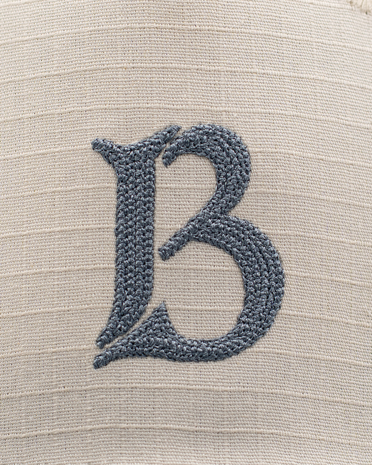 Cream-Blue-Jay-Blanc-Structured-Brand-Hat-vintage-embroidery