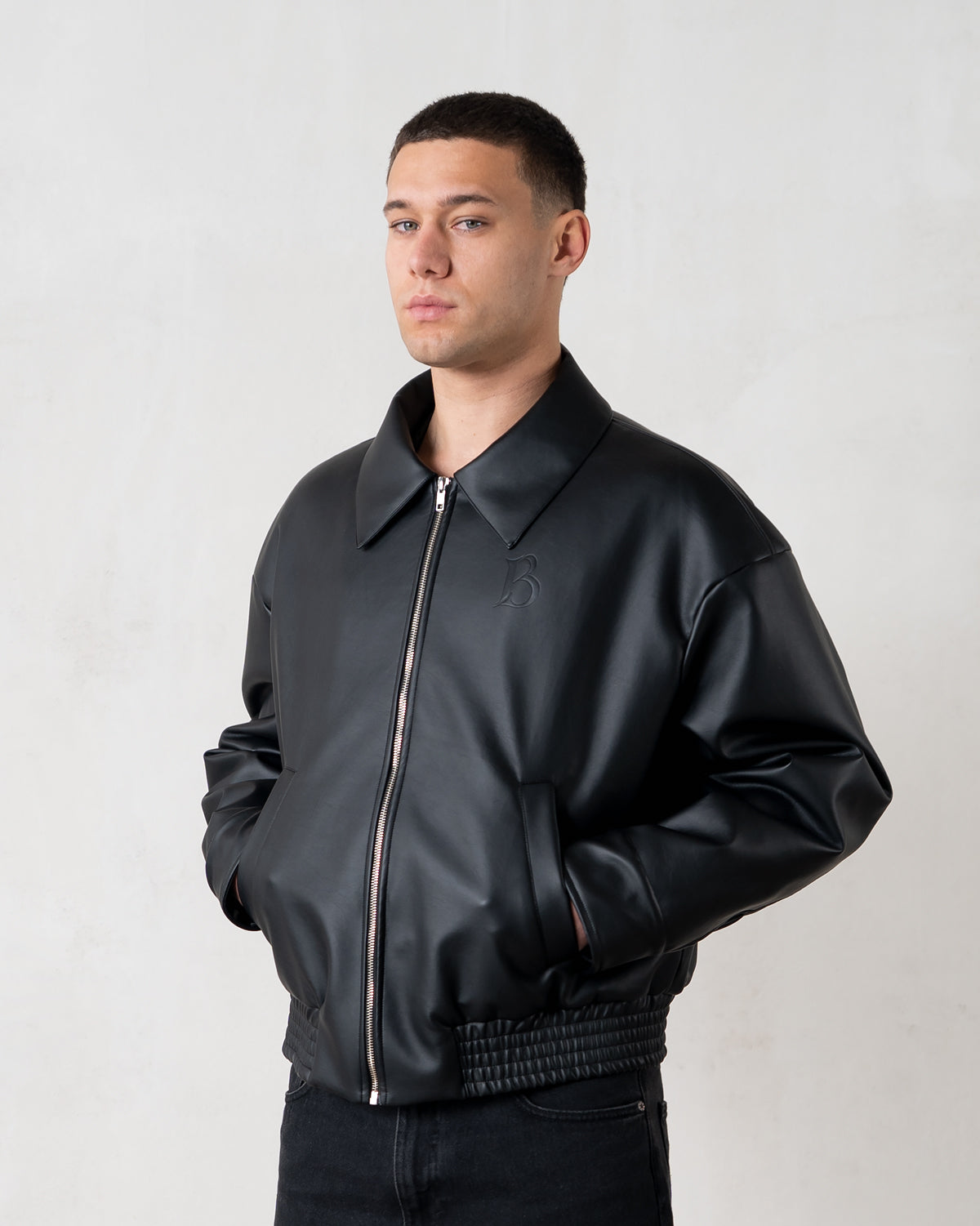 Brand Leather Jacket | Jay Blanc