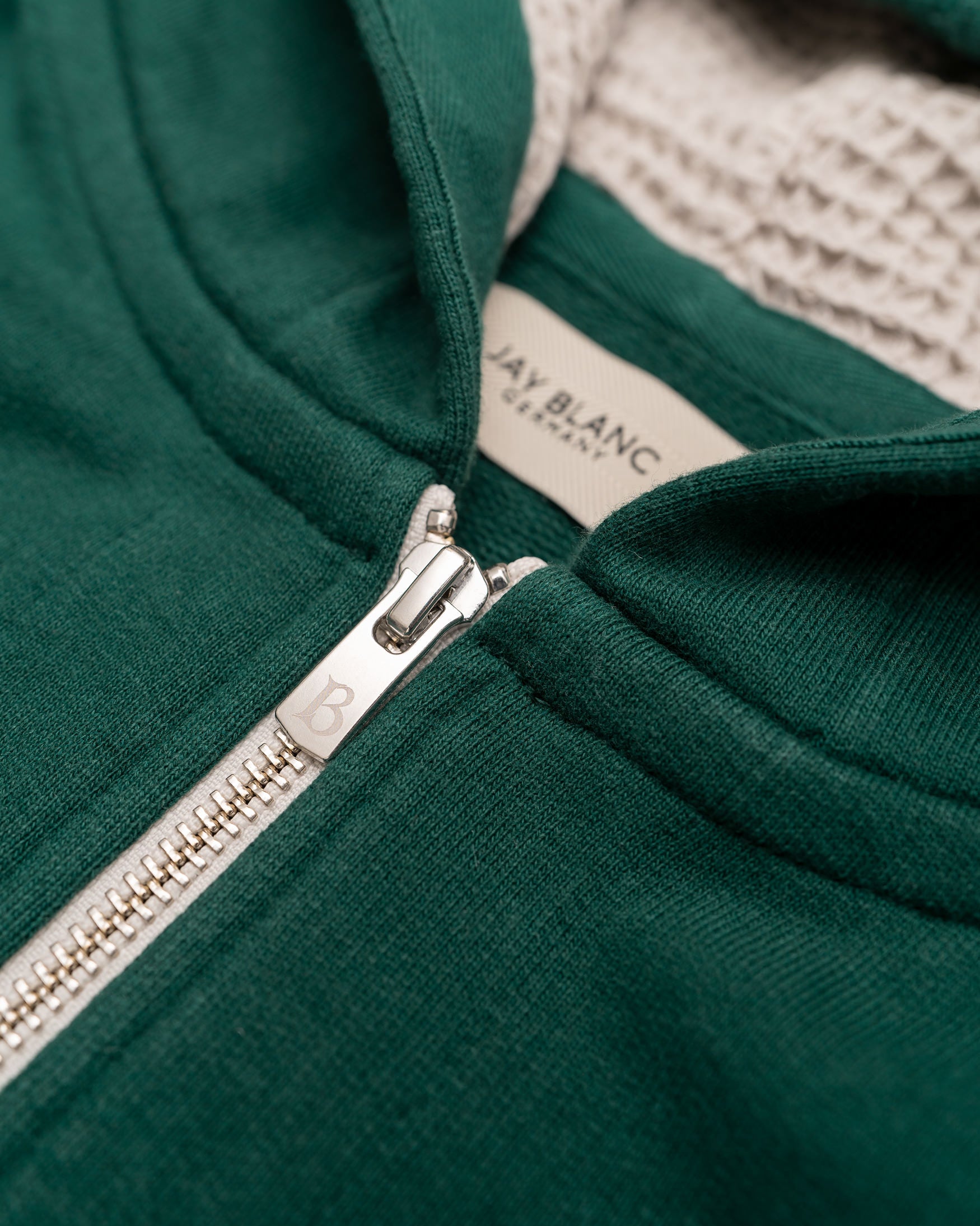 Brand Zip Hoodie
