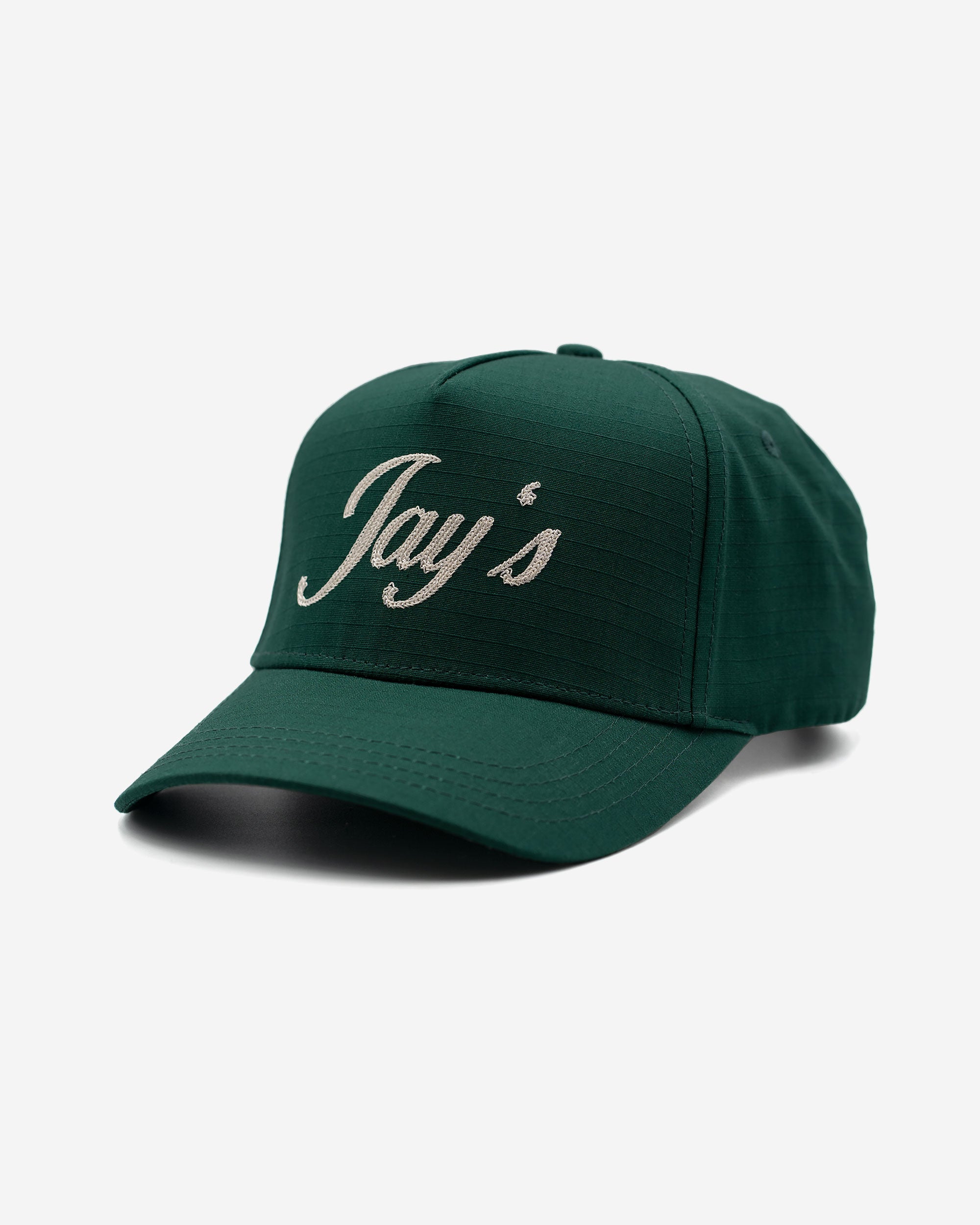 Forest Green Structured Jays Cap