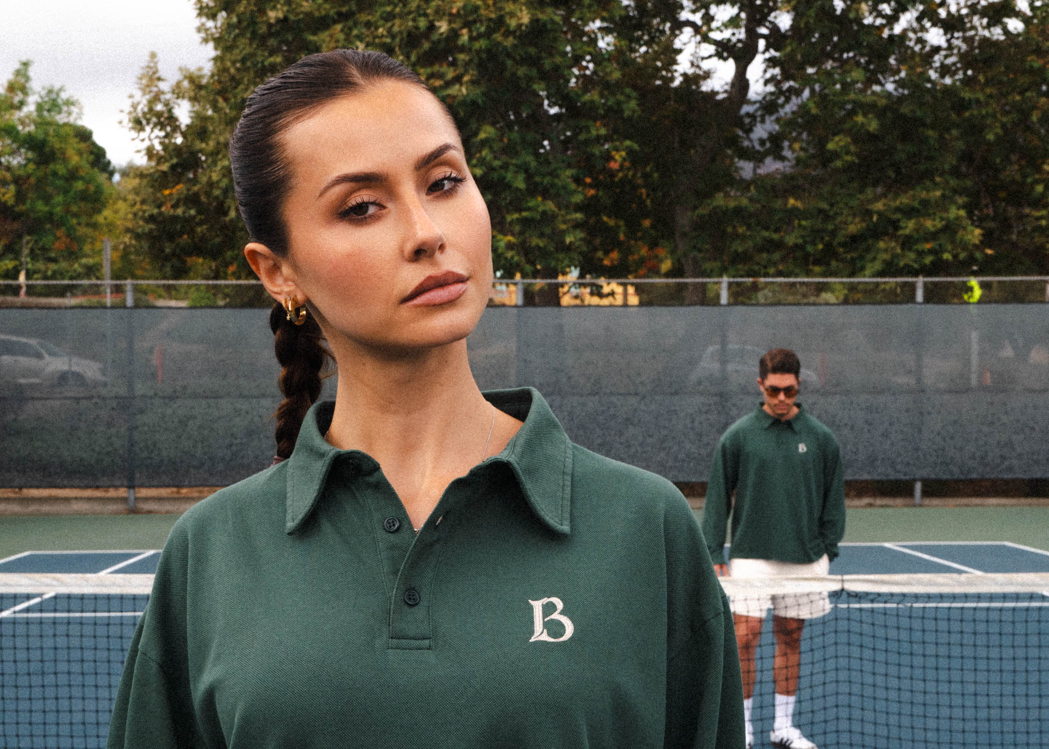 Brand Long Sleeve Polo – Jay Blanc