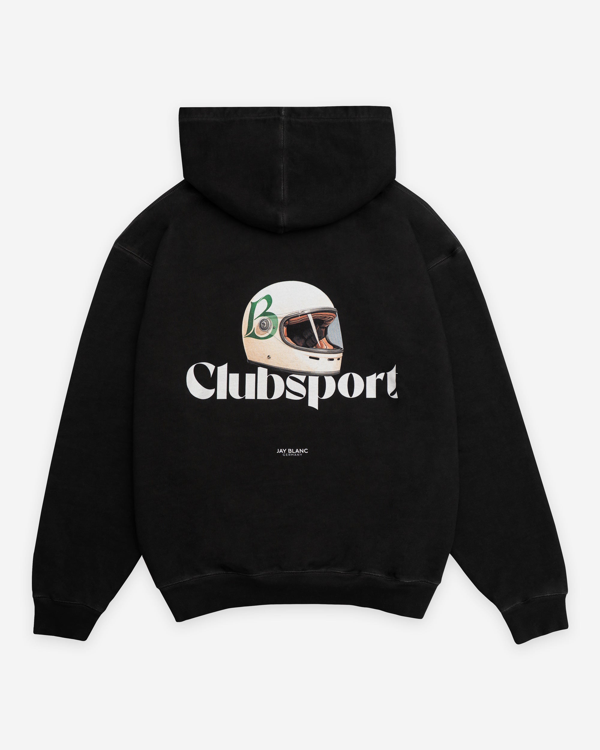 Clubsport Hoodie Jay-Blanc-Luxury-Automotive-Fashion Vintage Black