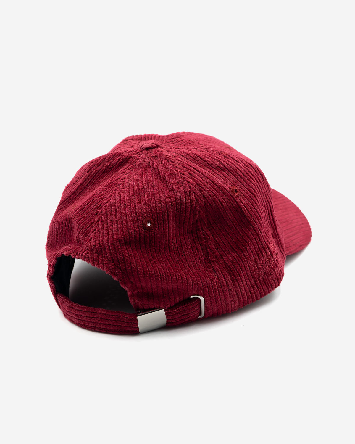Red Corduroy Dad Hat tone in tone Jay Blanc Back