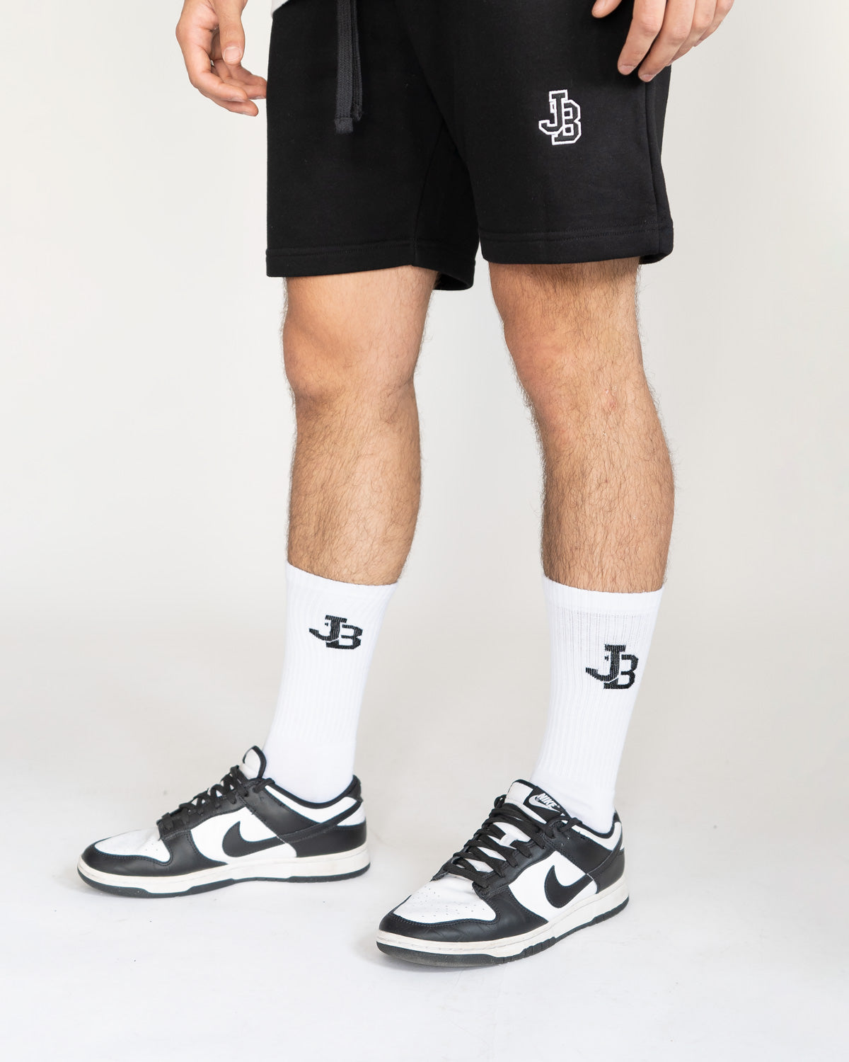 Jay Blanc Logo Socks White