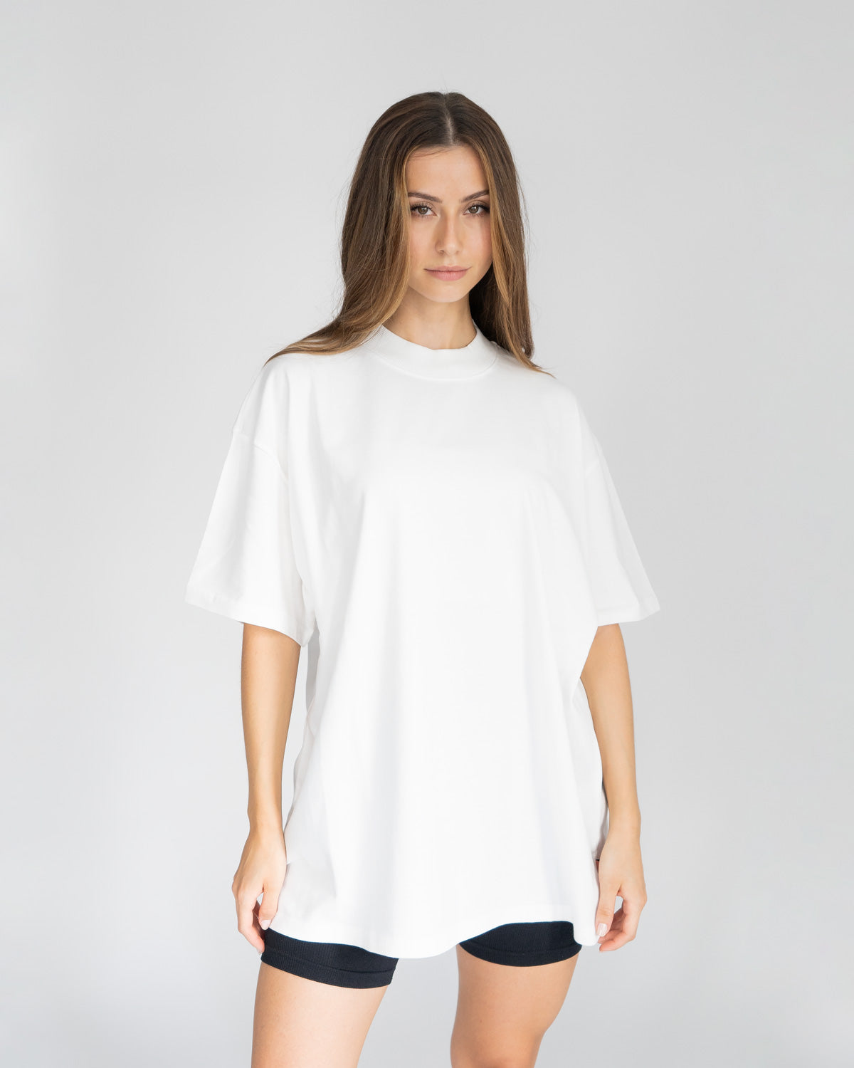 Relaxed Basic T-Shirt – Flat White
