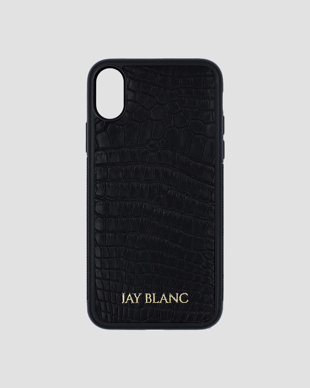 black croc iphone case